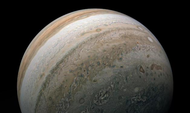 NASA发布“木星之美”图像 希望给人类以慰藉