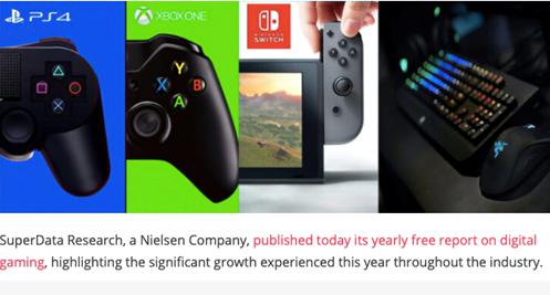 SuperData:2020年电子游戏市场同比增12%,高端细分增28%