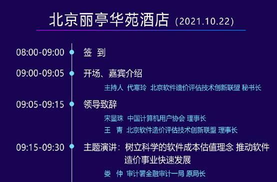 2021（第六届）中国软件估算大会即将开幕