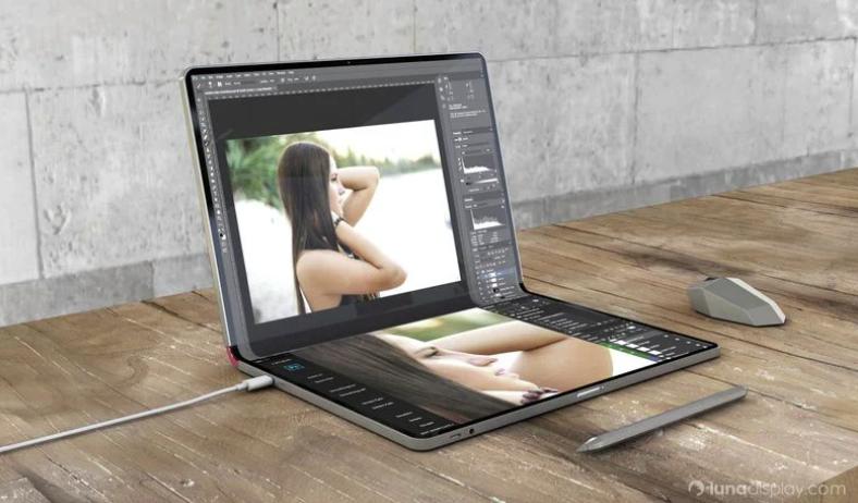 配备可折叠显示屏的MacBook将如何“工作”？