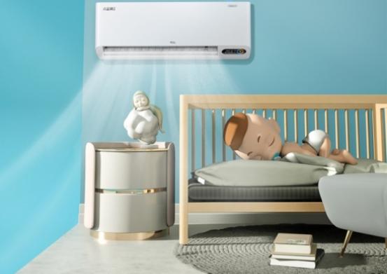 众多宝爸宝妈们首推TCL新风空调小蓝翼II