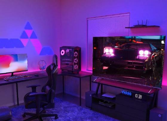 电视就是拿来玩的！Vidda发布2799元电竞级游戏电视Evo X55