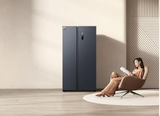 压缩机十年质保 米家冰箱 对开门610L发售