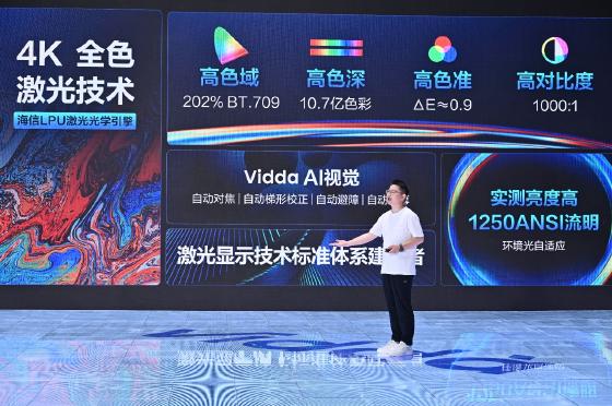 投影画质卷王诞生 Vidda 4K激光投影C1拒绝亮度虚标