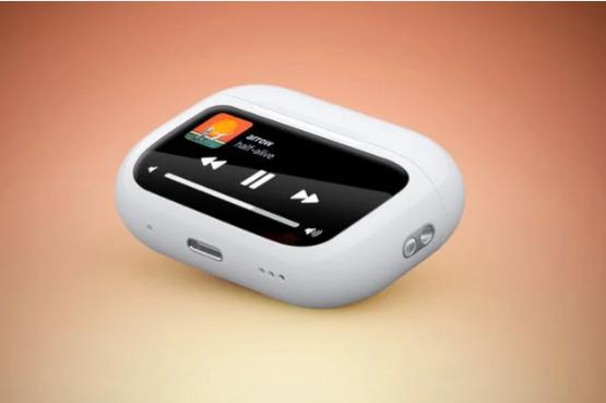 苹果正在开发内置交互式触摸屏的AirPods外壳