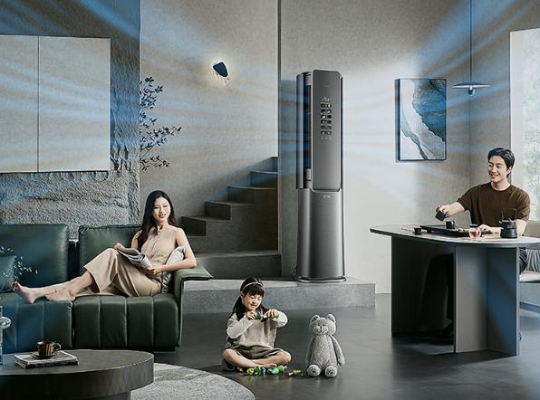 美的鲜净感空气机大冷量无风感来解决这个“夏”马威