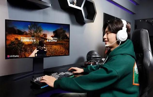 LG Display量产27英寸480Hz QHD游戏OLED面板