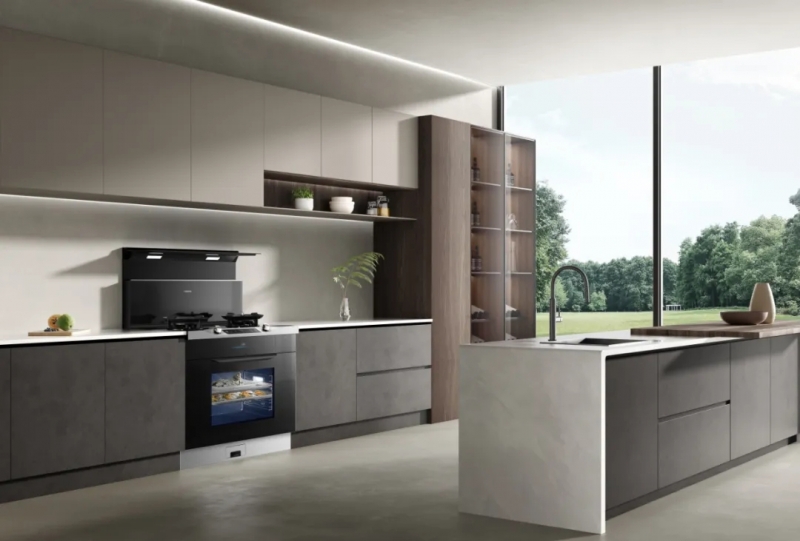 老板高性能集成灶：以下排技术突破厨房空间边界，打造美好厨居生活