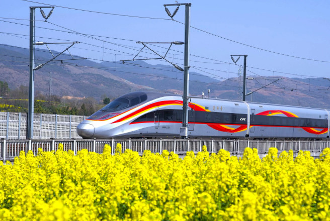 中国高铁领跑优势持续扩大