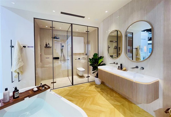 智慧卫浴革命！AXENT恩仕携NOVIA全景智慧浴室亮相链博会