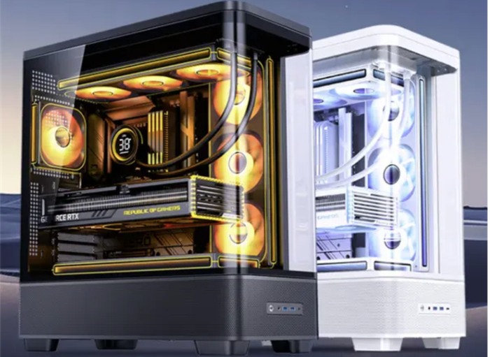 乔思伯TK-5机箱首发599元：双曲面一体弯折玻璃